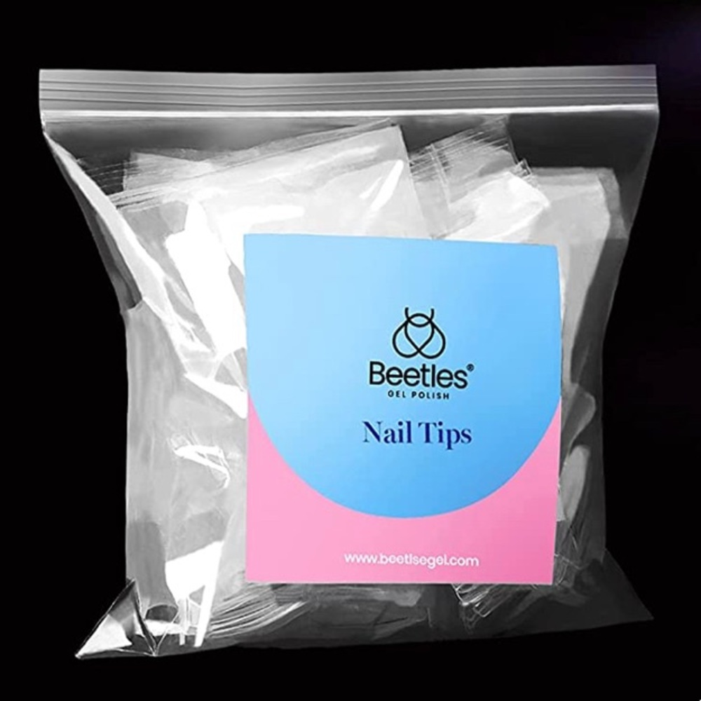Beetles Clear 500Pcs Coffin Nail Tips